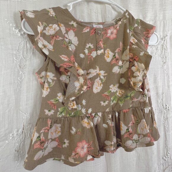 Wonder Nation® Ruffle Top Size 7-8 NEW 🎉Host Pick🎉 - Picture 4 of 9